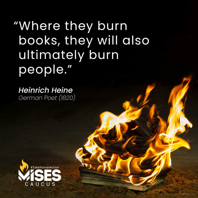 F1134: Heinrich Heine – Where They Burn Books…
