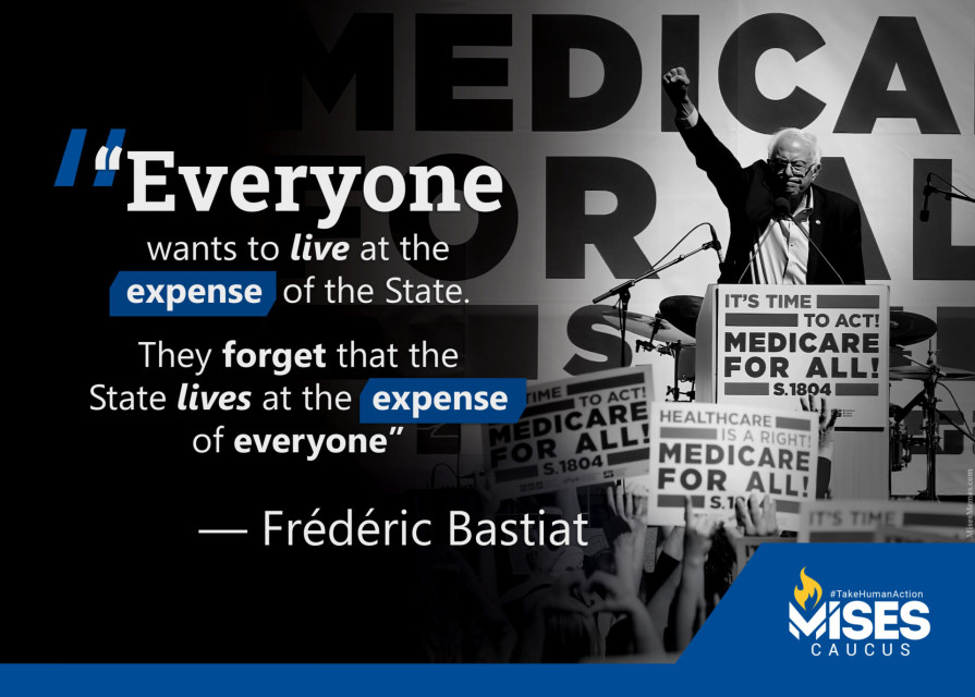 F1156: Frederic Bastiat - The State Lives at the Expense of Everyone
