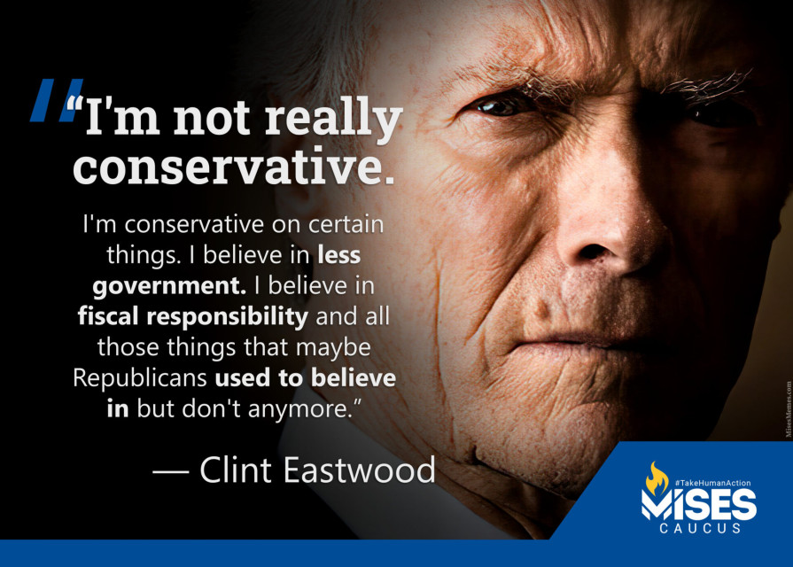 F1169: Clint Eastwood - I'm not really conservative