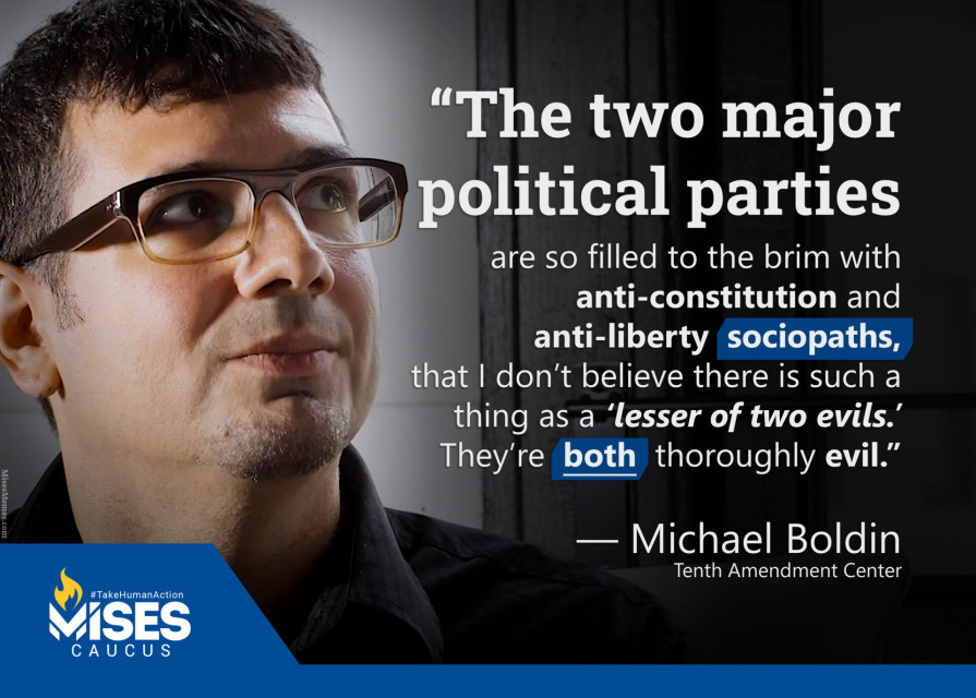 F1171: Michael Boldin - Both Political Parties are Evil