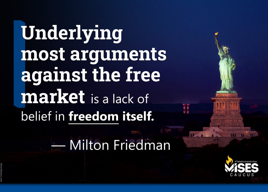F1172: Milton Friedman - Lack of Belief in Freedom Itself
