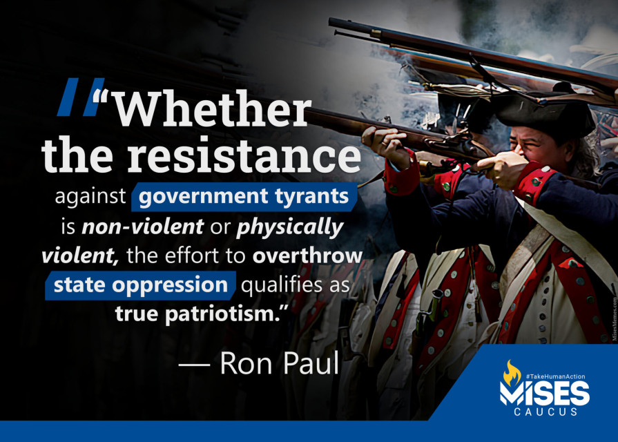 F1173: Ron Paul - Overthrowing Tyrants is True Patriotism