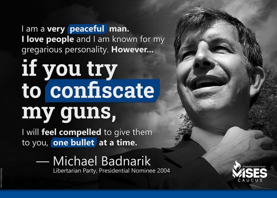 F1178: Michael Badnarik - I Am a Very Peaceful Man
