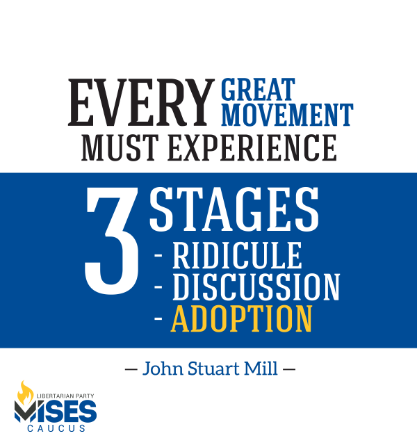 F1181: John Stuart Mill - Every Great Movement Must Experience 3 Stages