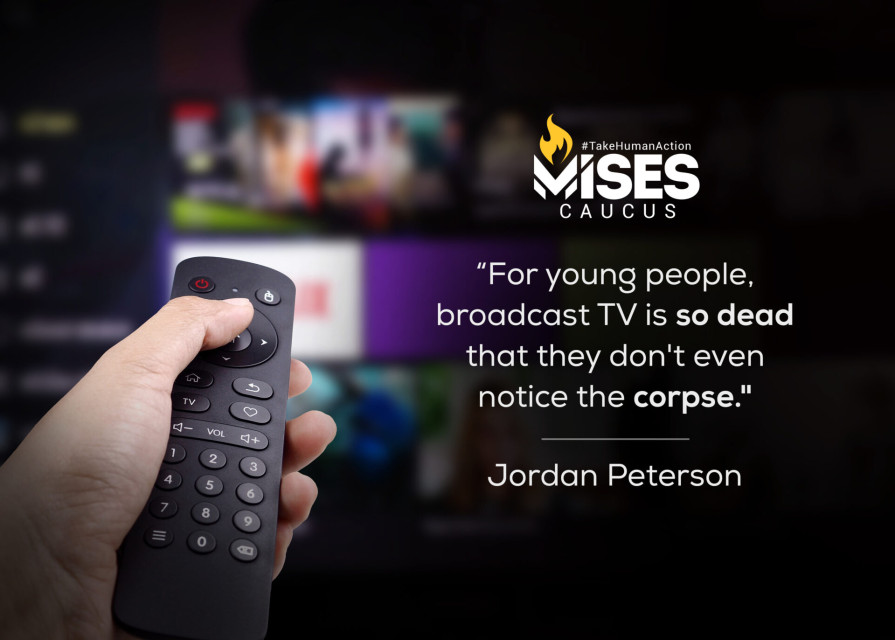 F1187: Jordan Peterson - Broadcast TV is Dead