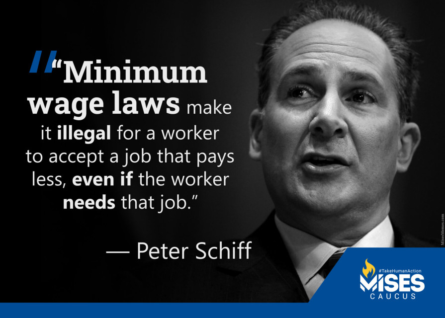 F1193: Peter Schiff - Minimum Wage Laws Make it Harder to Find Work