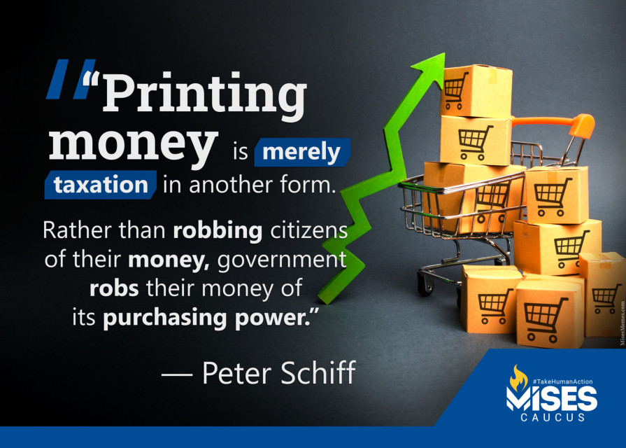 F1196: Peter Schiff - Robbing Citizens of Their Purchasing Power