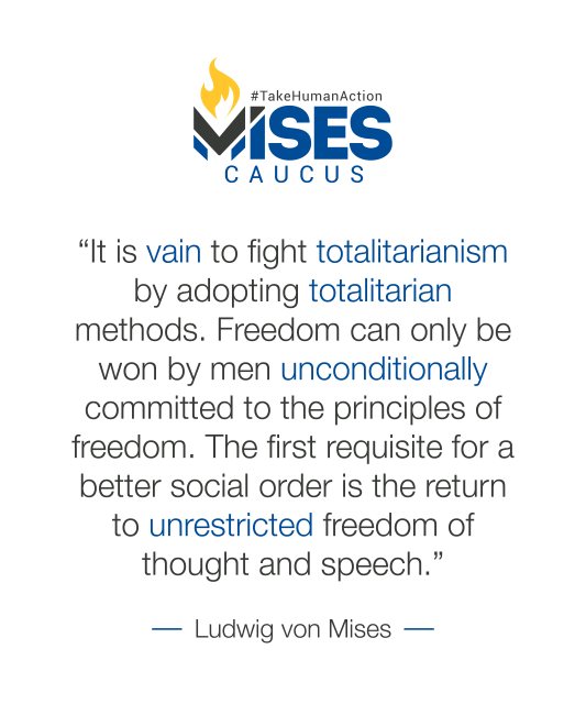 F1202: Ludwig von Mises - Freedom Requires Unrestricted Thought and Speech