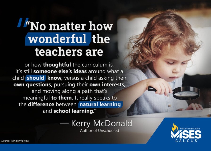 F1228: Kerry Mcdonald - Natural Learning vs. School Learning