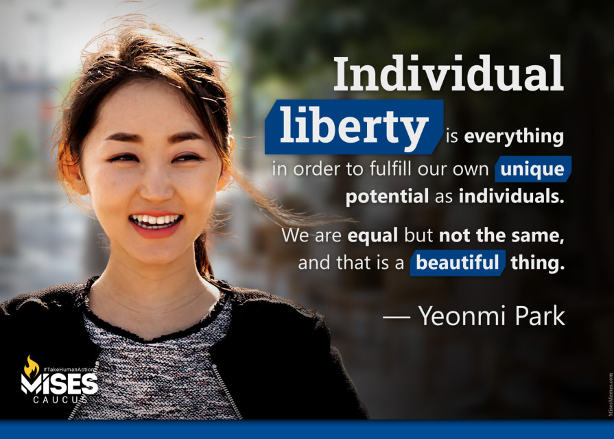 F1233: Yeonmi Park - Individual Liberty is a Beautiful Thing