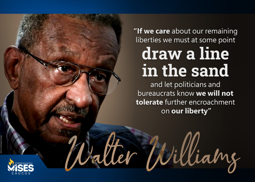F1235: Walter Williams - Draw a Line in the Sand