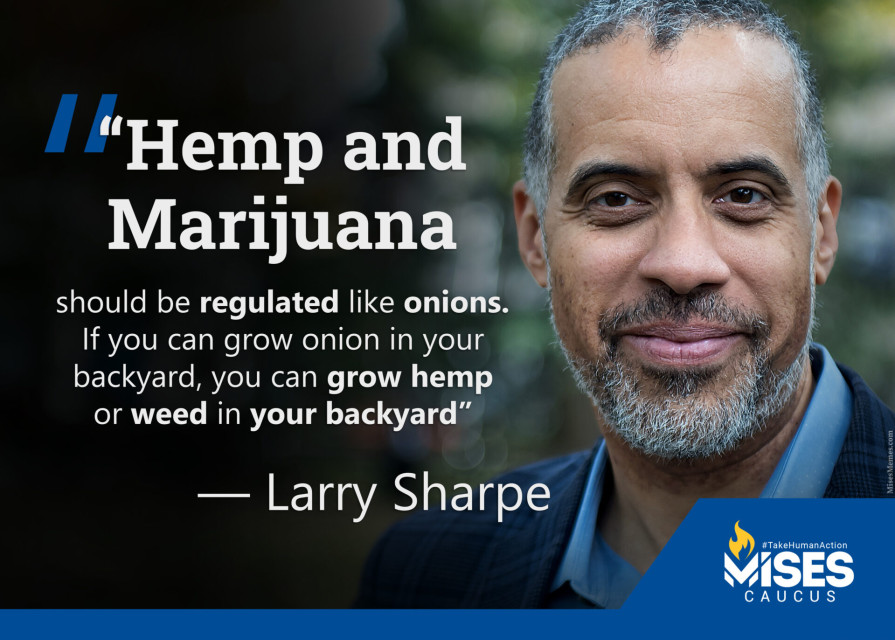 F1242: Larry Sharpe - Hemp Should Be Regulated Like Onions