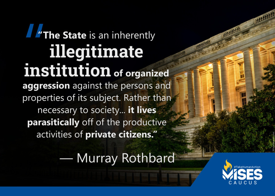F1244: Murray Rothbard - The State is an Illegitimate Institution