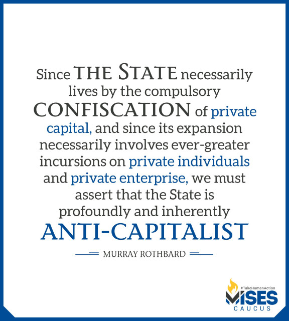 F1245: Murray Rothbard - The State is Inherently Anti-Capitalist