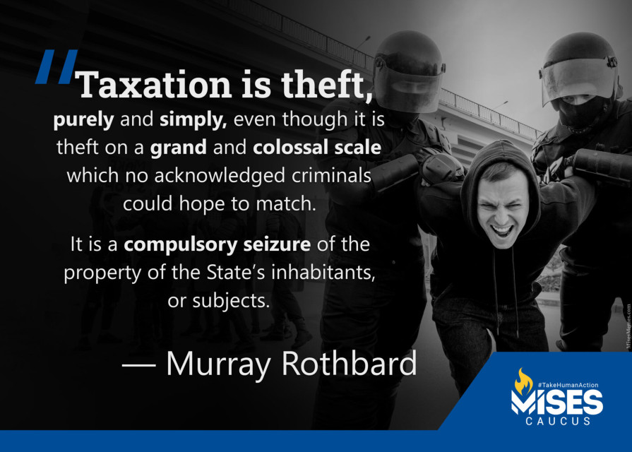 F1251: Murray Rothbard - Taxation is Theft
