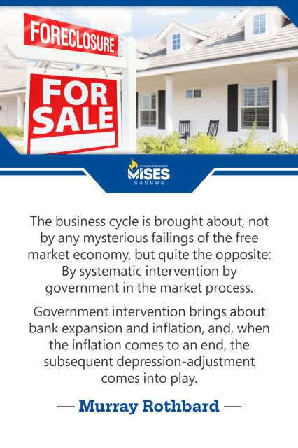 F1253: Murray Rothbard - Government Intervention Brings Depression