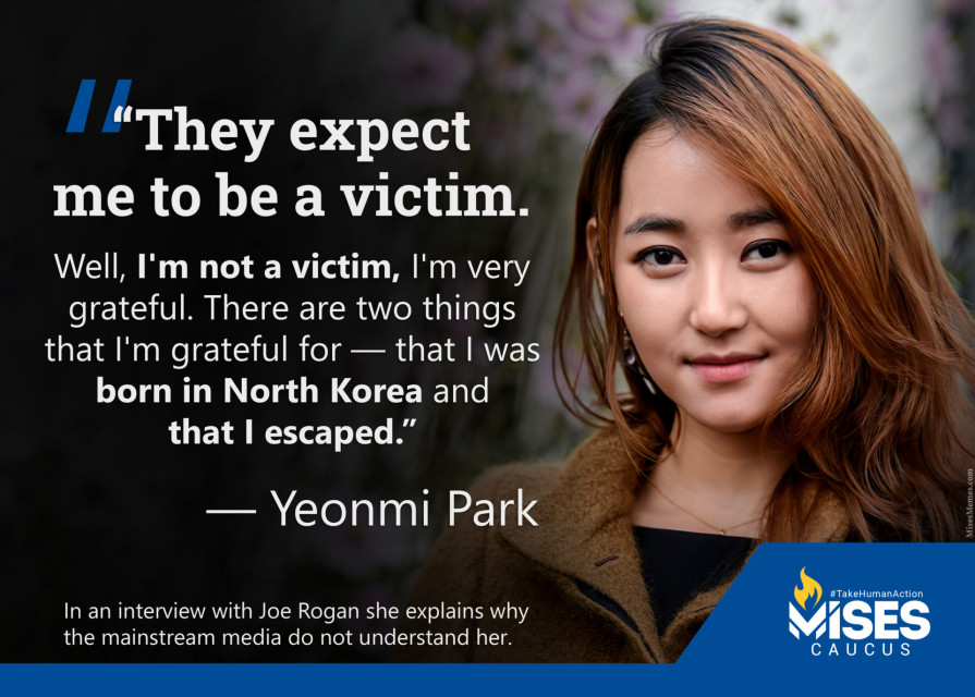 F1254: Yeonmi Park - They Expect Me to Be a Victim