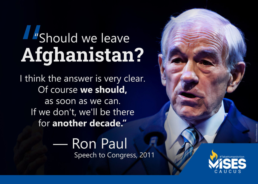 F1255: Ron Paul - Should We Leave Afghanistan?