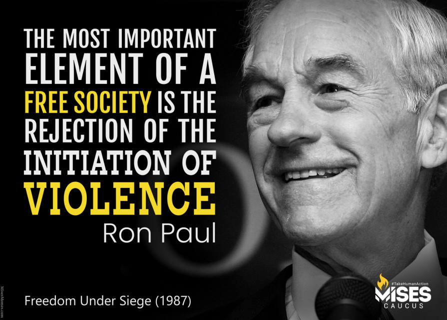 F1256: Ron Paul - Rejection of the Initiation of Violence