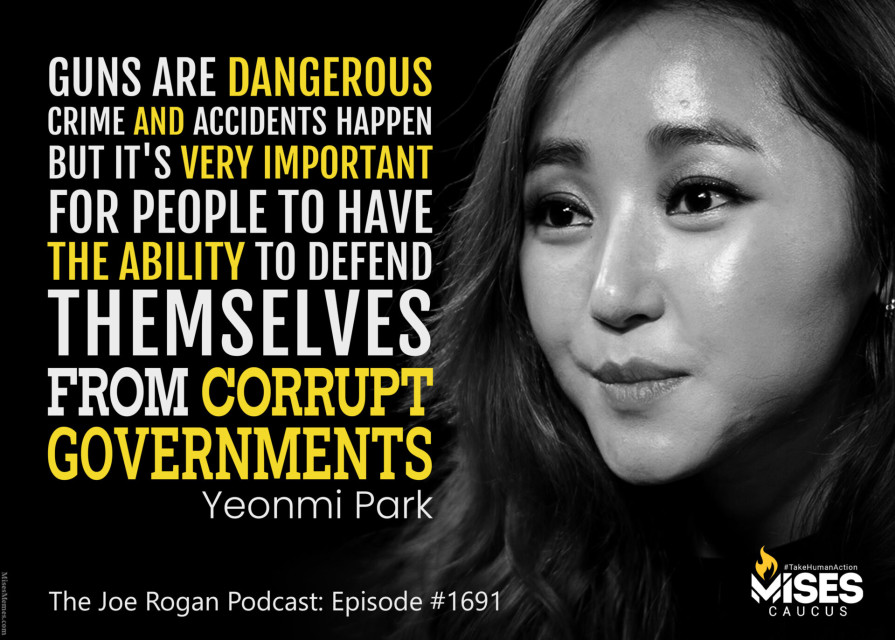 F1259: Yeonmi Park - Guns are Very Important to Defend Against Corrupt Governments