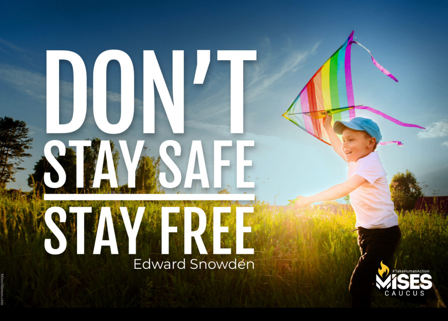 F1263: Edward Snowden - Don't Stay Safe. Stay Free.