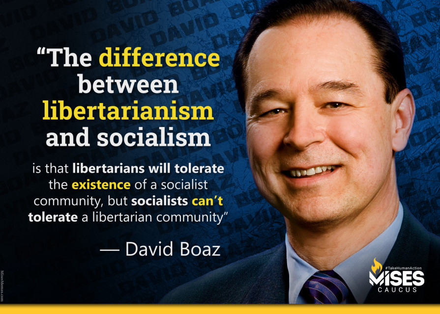 F1272: David Boaz - Libertarianism and Socialism