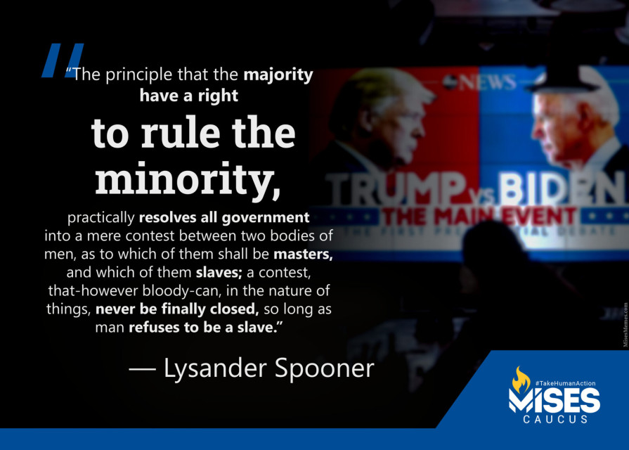 F1286: Lysander Spooner - Man Refuses to be a Slave