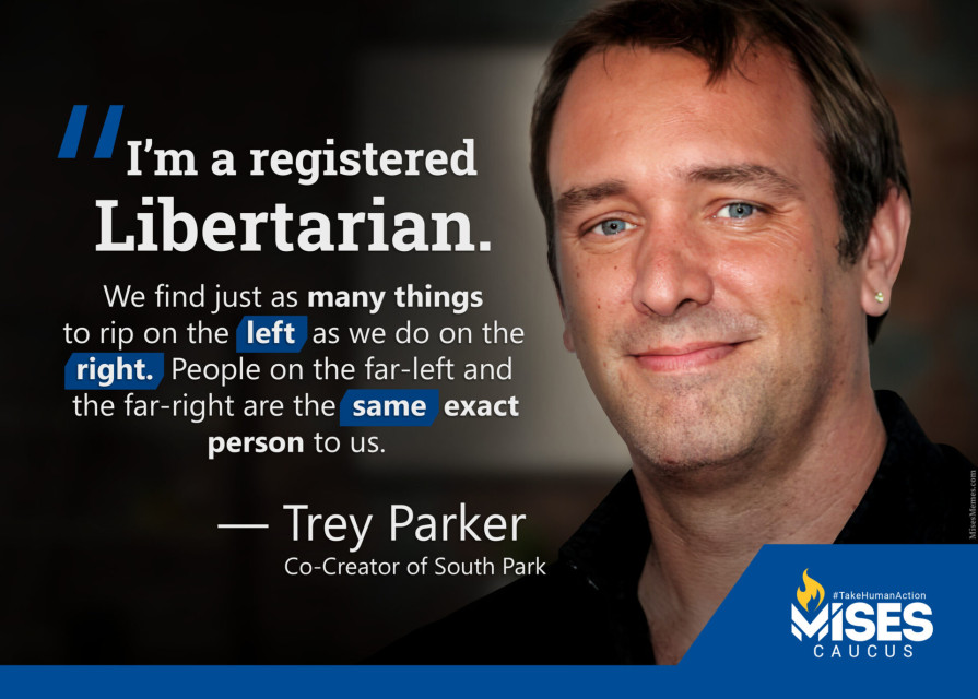 F1310: Trey Parker - I'm a Registered Libertarian