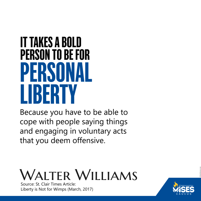 F1324: Walter Williams – Be Bold
