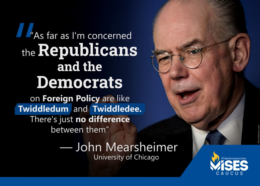 F1329: John Mearsheimer: Twiddledum and Twiddledee