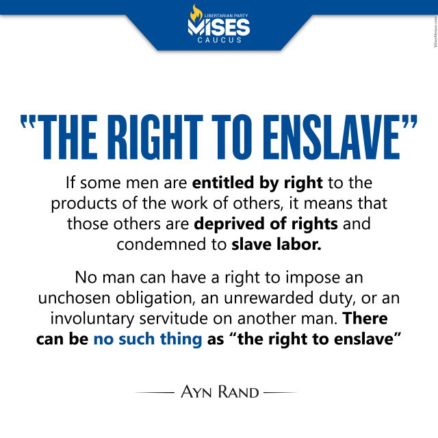 F1337: Ayn Rand – The Right to Enslave