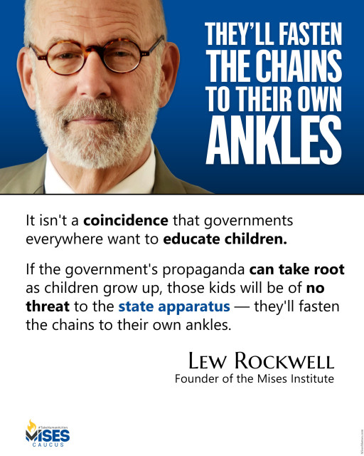 F1340: Lew Rockwell - They'll Fasten Their Own Chains