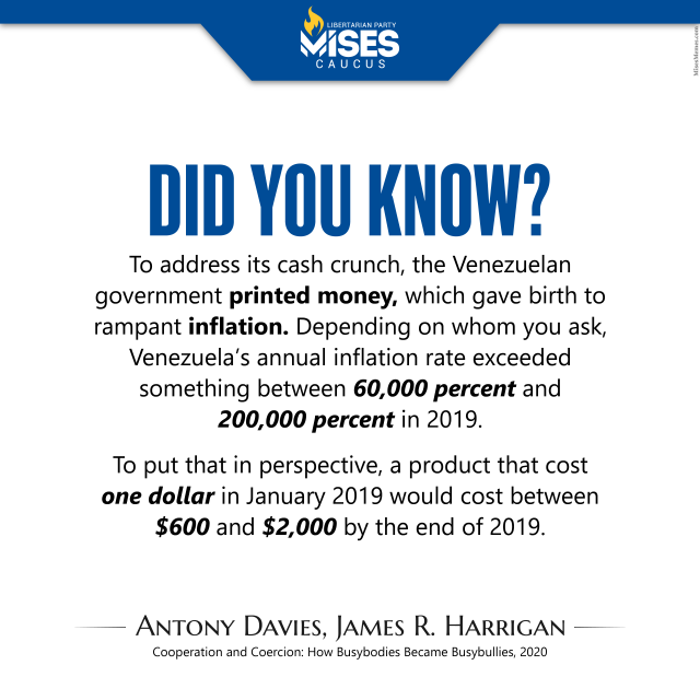 F1364: Antony Davies - Venezuelan Inflation