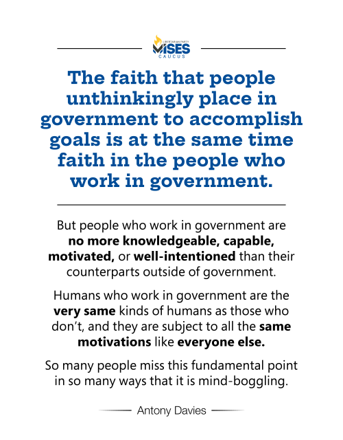 F1372: Antony Davies – The Humans Who Work in Government