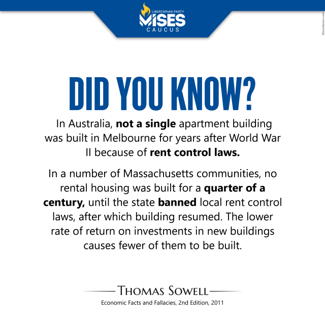 F1376: Thomas Sowell – Rent Control Laws