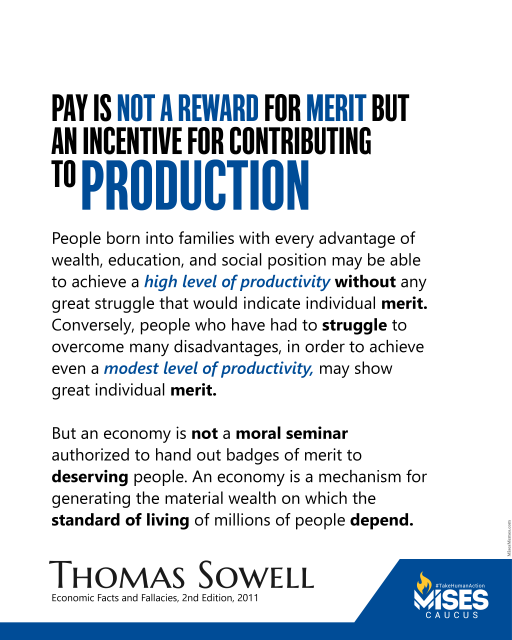 F1386: Thomas Sowell – Pay is Not a Reward for Merit