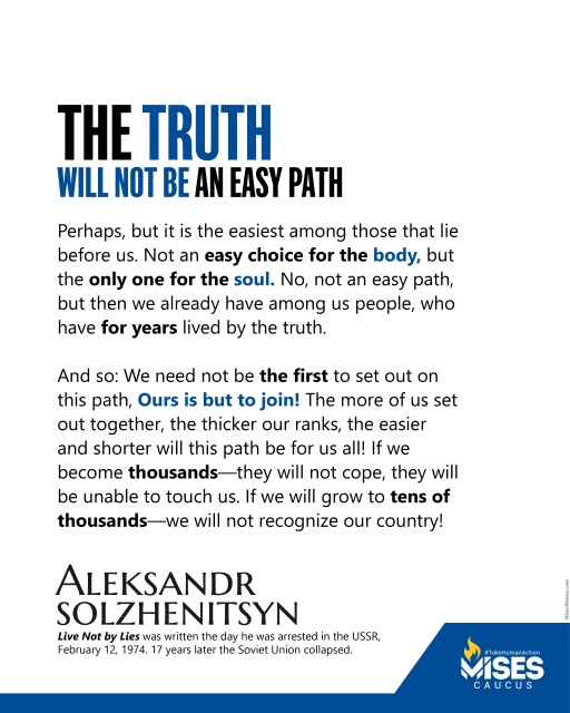 F1392: Aleksandr Solzhenitsyn – Truth Will Not Be Easy