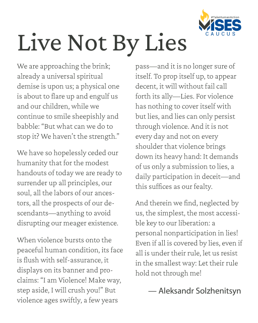 F1393: Aleksandr Solzhenitsyn – Live Not By Lies