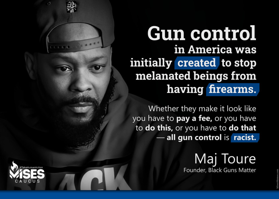 F1401: Maj Toure - All Gun Control is Racist
