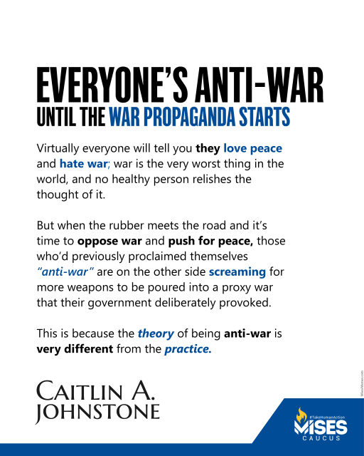 F1419: Caitlin Johnstone - Being Anti-War