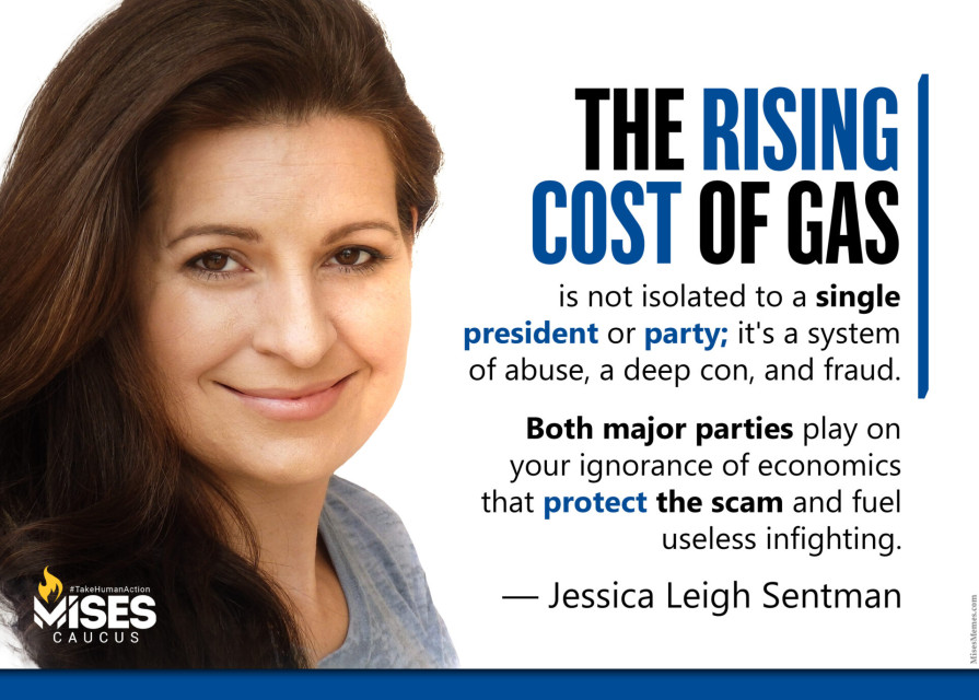 F1422: Jessica Sentman – The Rising Cost of Gas