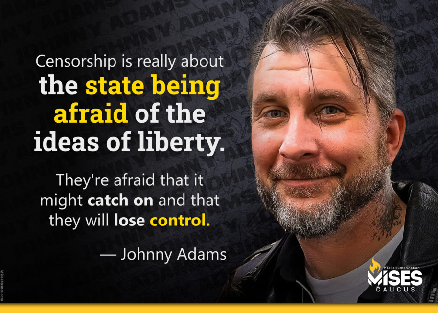 F1444: Johnny Adams - Censorship is About Control