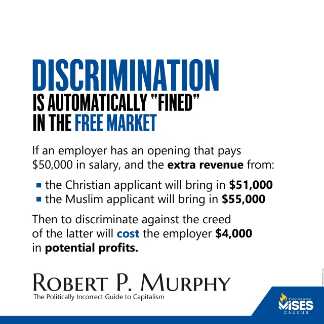 F1445: Bob Murphy: Discrimination in the Free Market