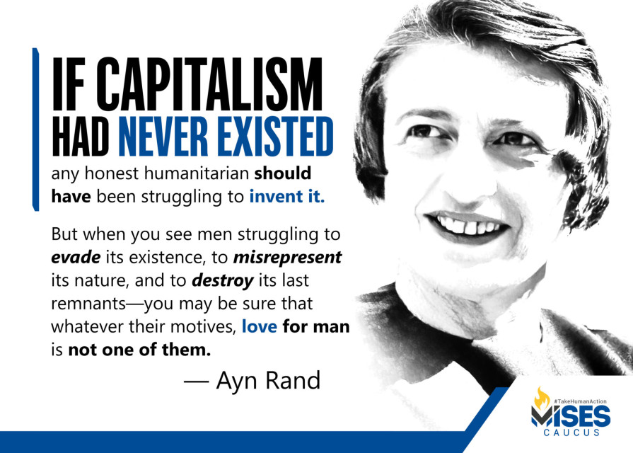 F1446: Ayn Rand – If Capitalism Never Existed