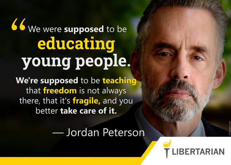 LF1177: Jordan Peterson – In Regards to Universities