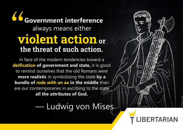 LF1289: Ludwig von Mises – Deification of Government