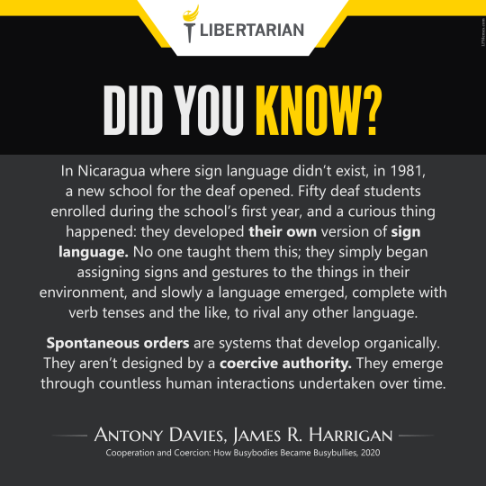 LF1363: Antony Davies – Spontaneous Order