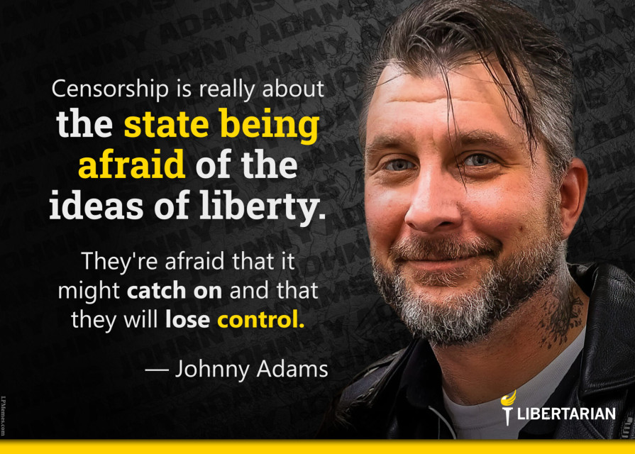 LF1444: Johnny Adams - Censorship is About Control