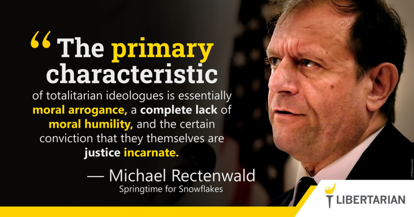 LW1125: Michael Rectenwald – Totalitarian Moral Arrogance
