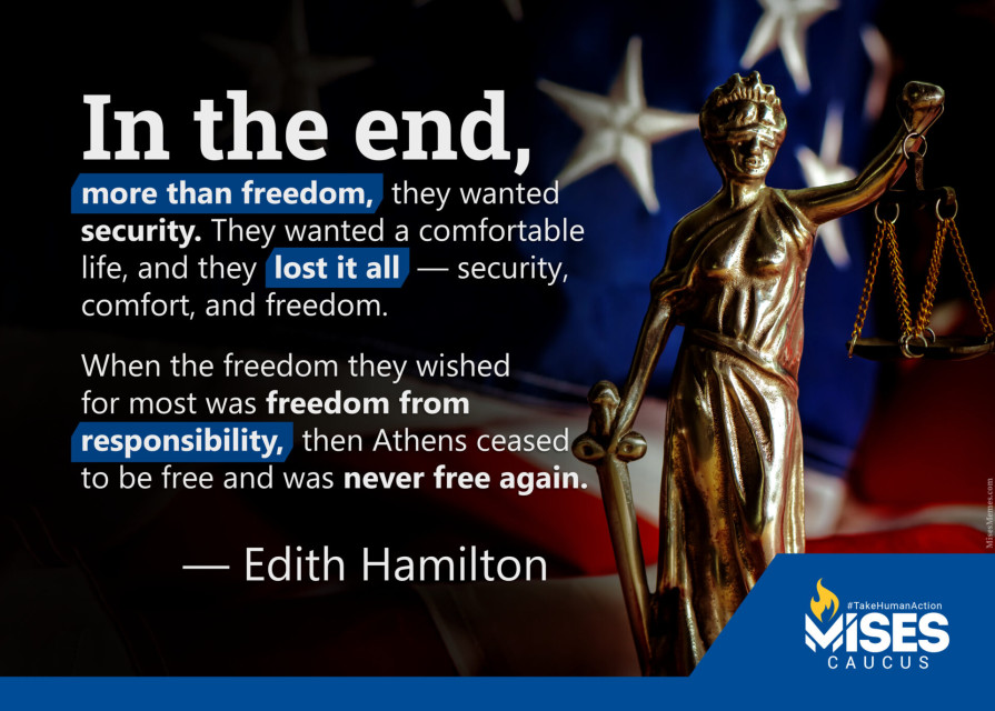 F1418: Edith Hamilton - Freedom from Responsibility